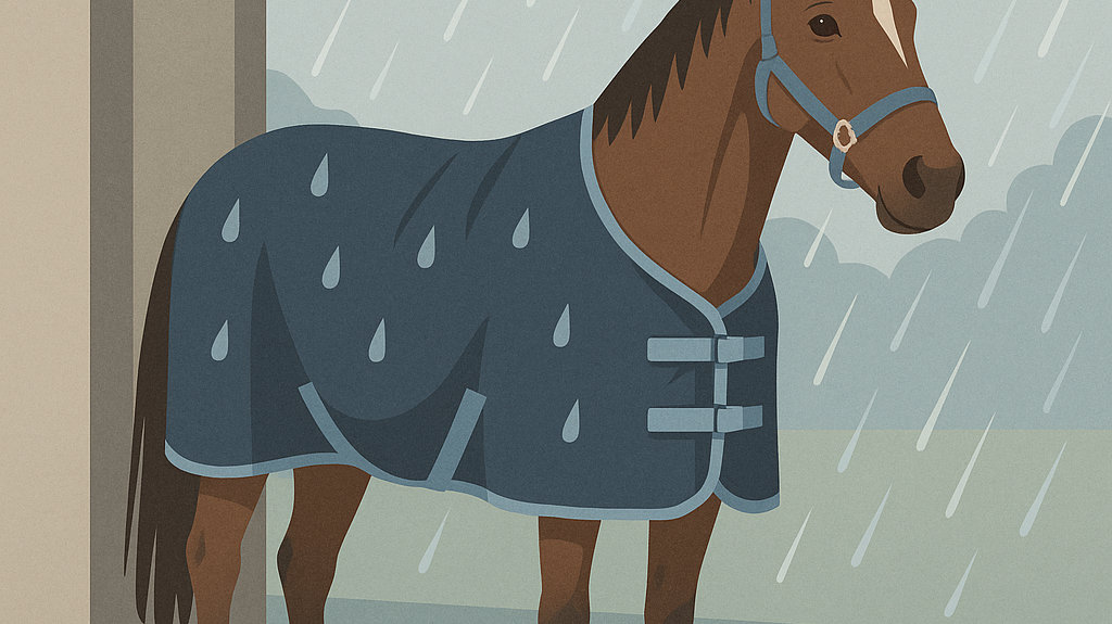 Horse Rug Condensation: Stop Wet Liners In UK Rain- just horse riders