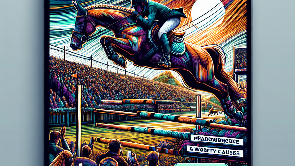 Thrilling Jumps and Worthy Causes: An Inside Look at the MeadowGrove & Friends Open Classic- just horse riders