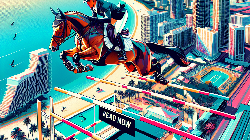 Succeeding In Show Jumping: How Miami Beach's Scenic Backdrop Inspires Sporting Excellence- just horse riders