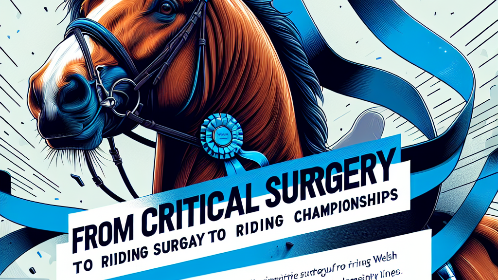 From Critical Surgery to Riding Championships: The Inspiring Comeback of Welsh Gelding Rocky Robin- just horse riders