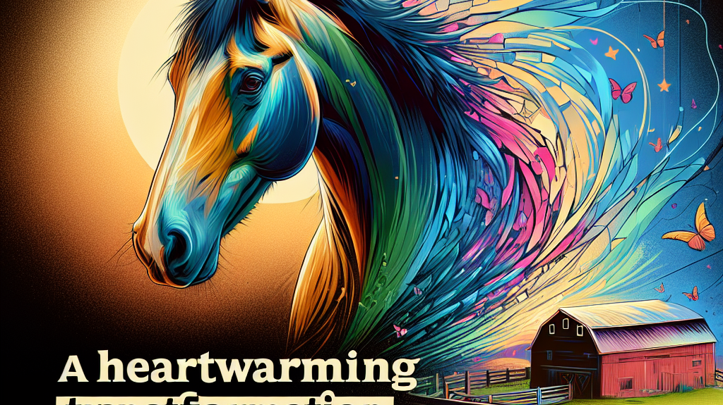 A Heartwarming Transformation The Journey Of Hometown Halsey From Neglect To Hope At Days End Farm Horse Rescue- just horse riders