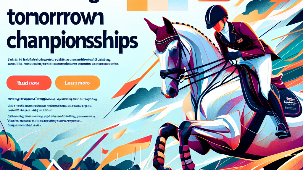 The FEI Dressage European Championships 2025 Unveiling Tomorrow's Equestrian Stars- just horse riders