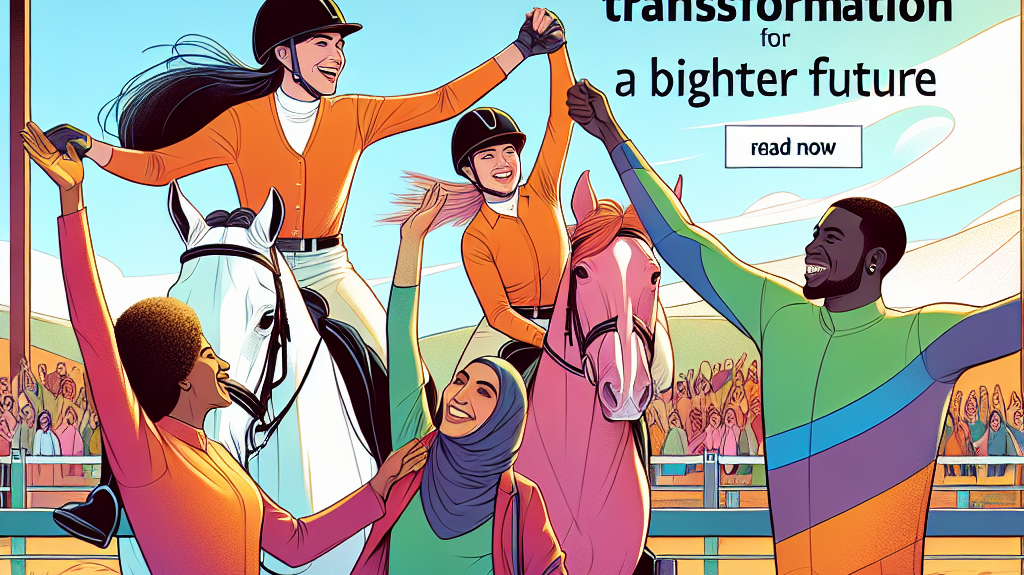 Transforming Equestrian Sports Embracing Diversity and Inclusion for a Brighter Future- just horse riders
