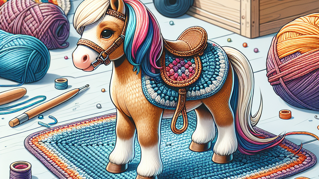 Crafting Dream Accessories For LeMieux Toy Ponies: Ultimate Guide to Crochet Rugs and Saddle Pads- just horse riders