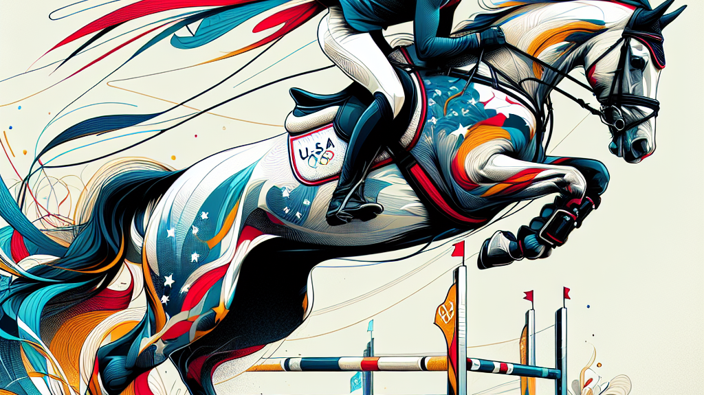 "Drama at Paris 2024: U.S. Olympic Showjumping Team Shaken by Last-Minute Lineup Change"- just horse riders