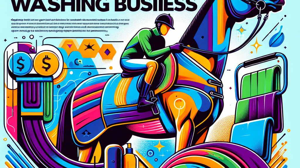 Start Your Equine Rug Washing Business: A Step-by-Step Guide to Success and Profitability- just horse riders