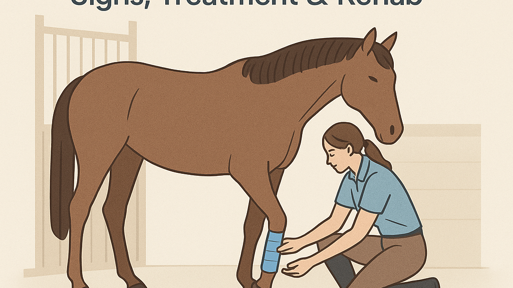 Proximal Suspensory Desmitis: Signs, Treatment & Rehab- just horse riders