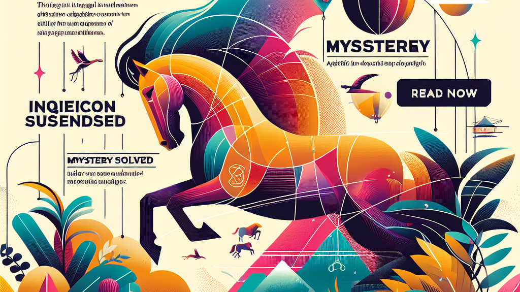 Exploring Equestrian Evolutions: Icon Suspended, Mystery Solved, Adventures Awaits- just horse riders