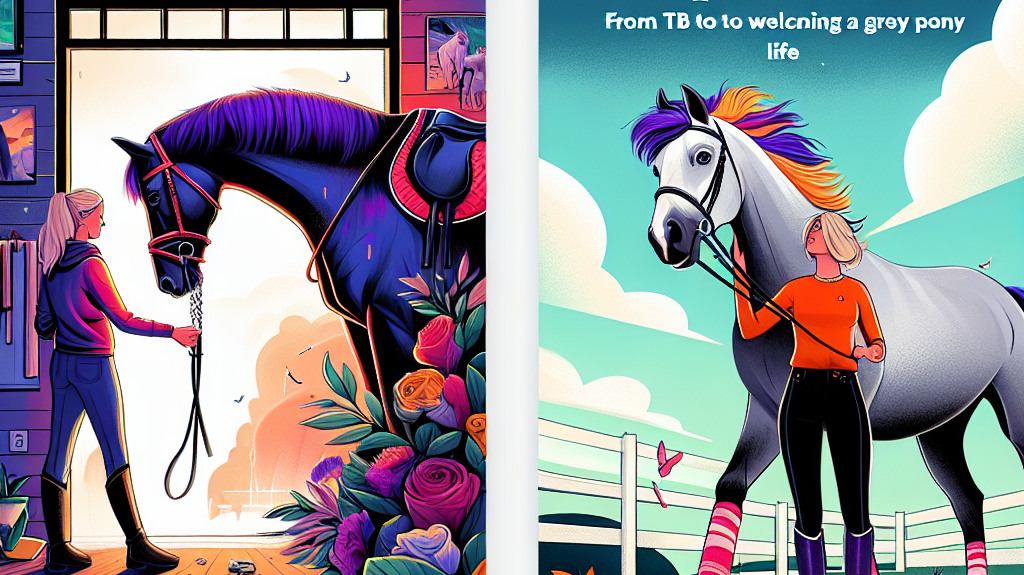 How Finding the Perfect Horse Changed My Equestrian Life: From Selling My TB to Welcoming a New Grey Pony- just horse riders