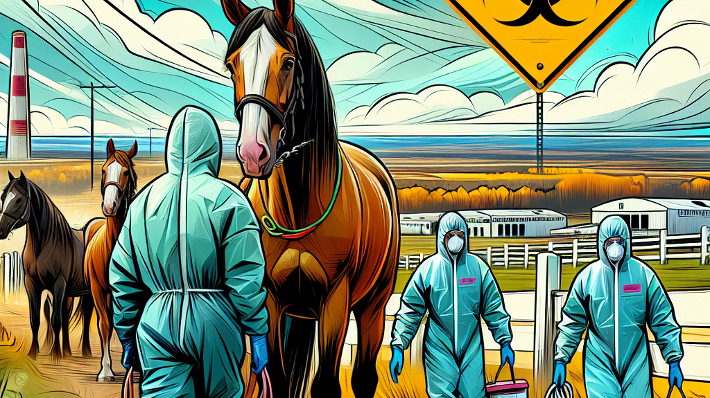 Equine Infectious Anemia Outbreak in Saskatchewan Sparks Urgent Response and Management Strategies- just horse riders
