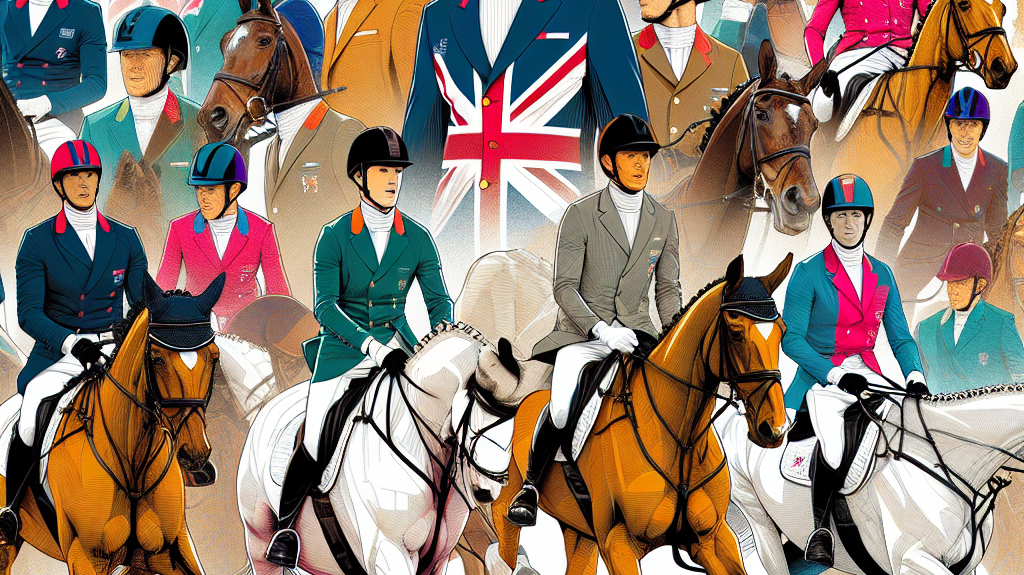 Unveiling Team GB's Equestrian Shortlist for Paris 2024: A Blend of Experience and Fresh Talent in British Eventing Scene- just horse riders