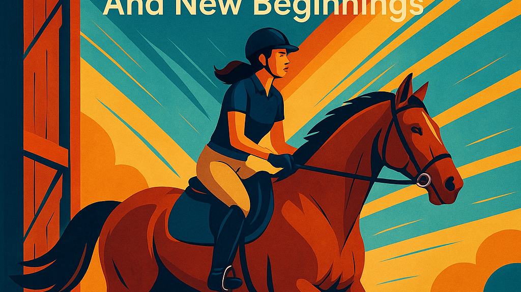 Mastering The Art Of Leaving The Barn For Equestrian Growth And New Beginnings- just horse riders