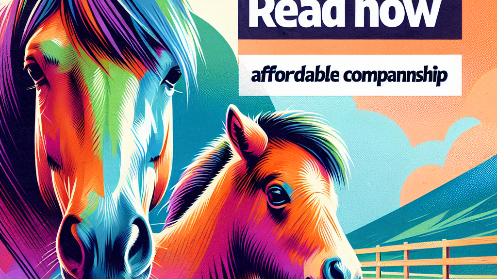 Discovering Affordable Pony Companions: Enhance Your Horse's Life Without Breaking the Bank- just horse riders