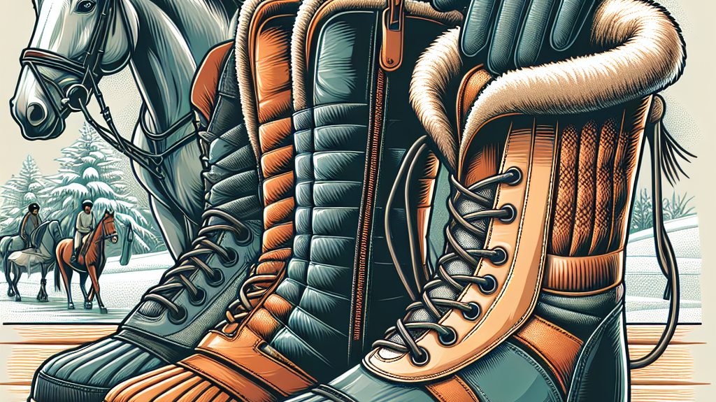 Stay Warm and Stylish: Expert Tips for Choosing the Best Winter Riding Boots and Gloves- just horse riders