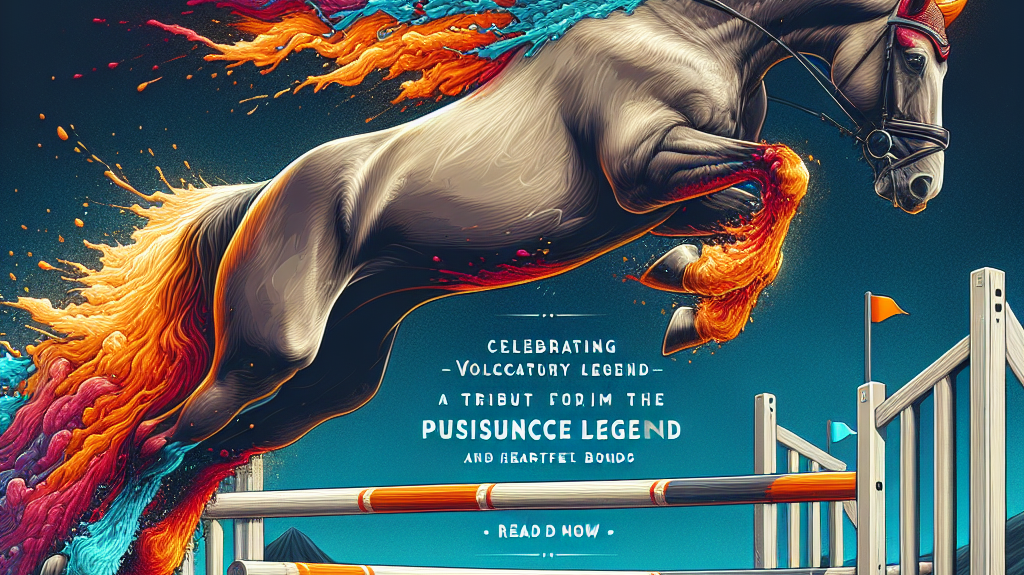 Celebrating Volcano The Puissance Legend A Tribute To Equestrian Excellence And Heartfelt Bonds- just horse riders
