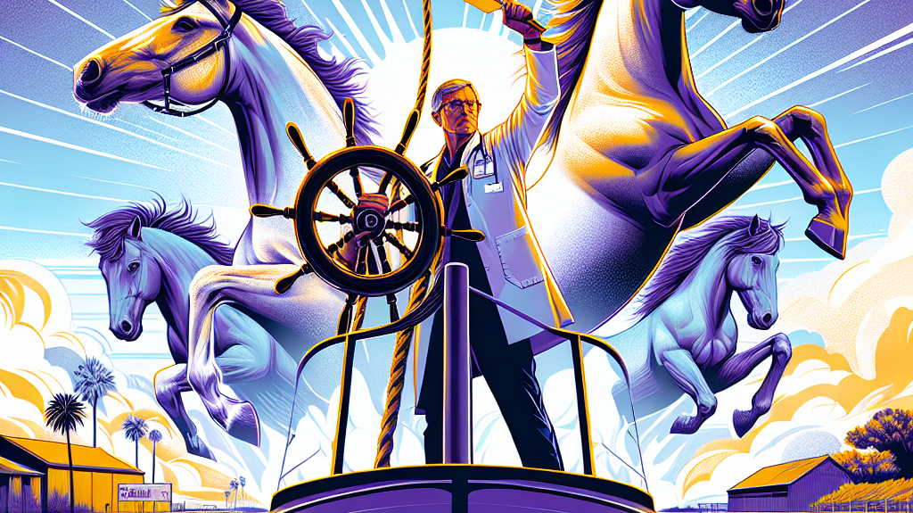 Dr. Frank Andrews Takes the Helm: Elevating LSU’s Equine Health Program to New Heights- just horse riders