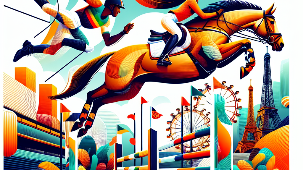 "Team GB Triumphs in Showjumping Qualifiers: A Thrilling Path to Paris 2024 Finals"- just horse riders
