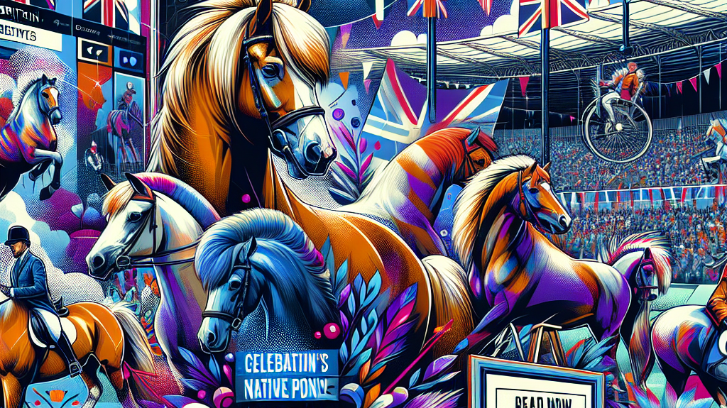 Celebrating Britain's Native Pony Breeds: Highlights from the 2024 BSPS Heritage Championships- just horse riders