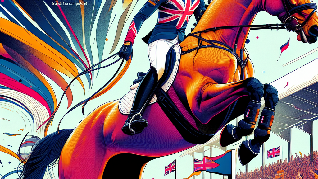 British Equestrian Triumphs At Pau Horse Trials 2024- just horse riders