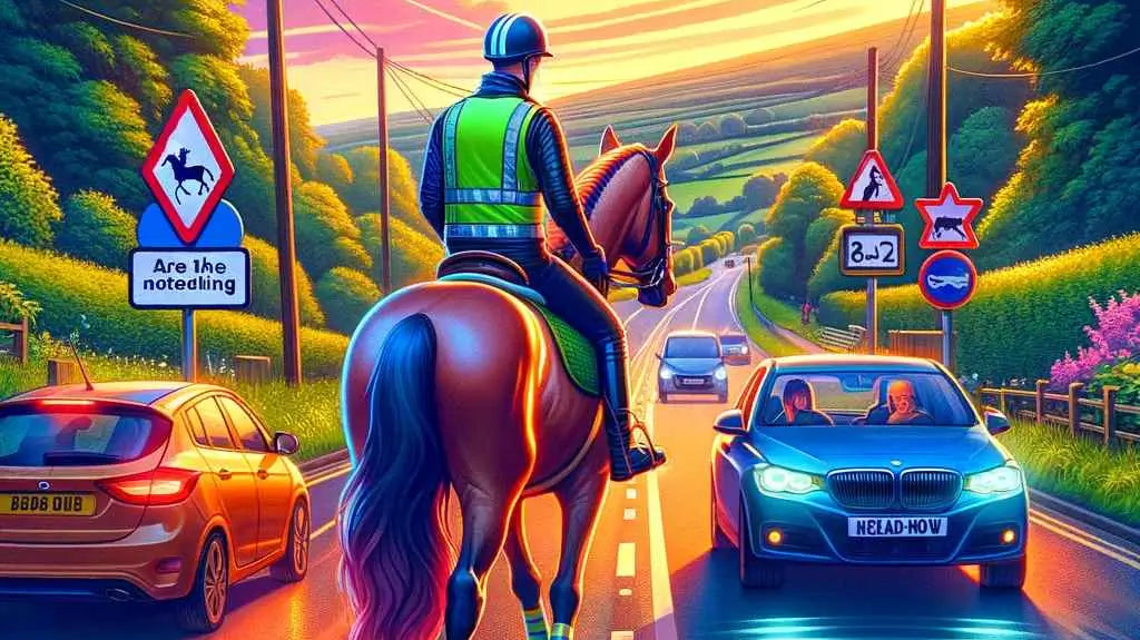 Are horses road legal UK? - just horse riders
