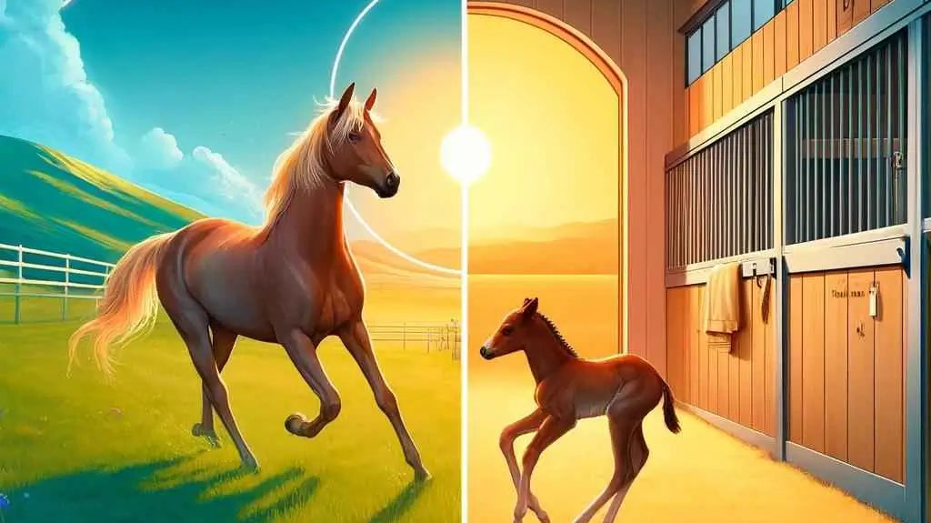 Should Horses Give Birth in the Field or Stable? Exploring the Best Options for Mare and Foal