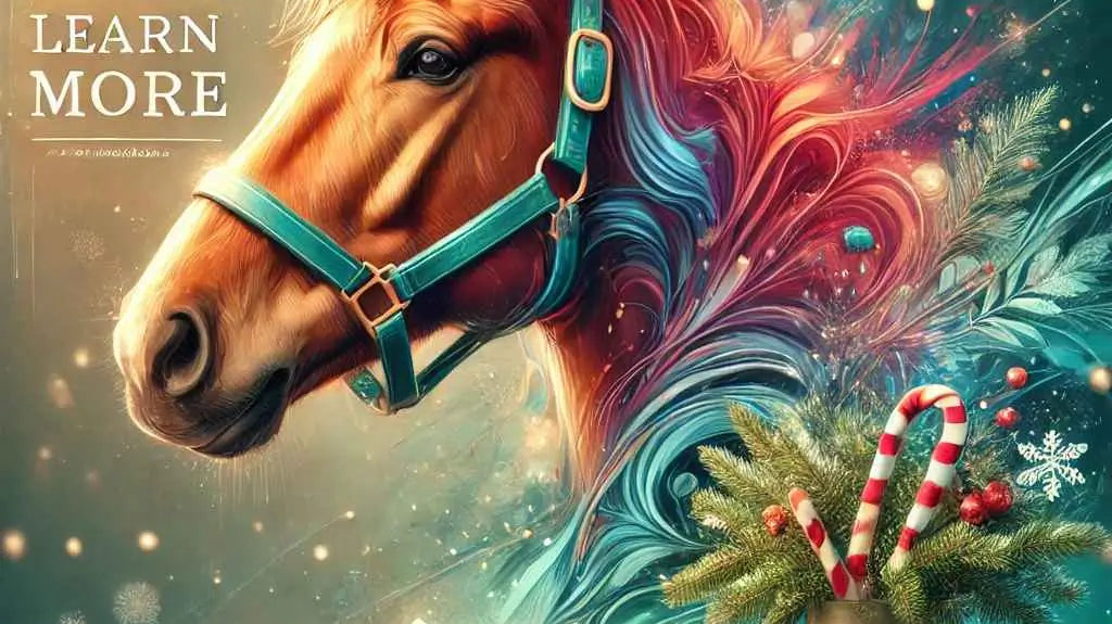 Festive Christmas Peppermint Oat Cookies Recipe for Horses
