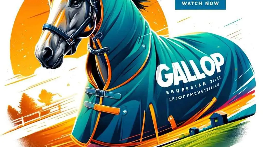 Gallop Equestrian Summer Sheet: Perfect for Shows and Travel - just horse riders