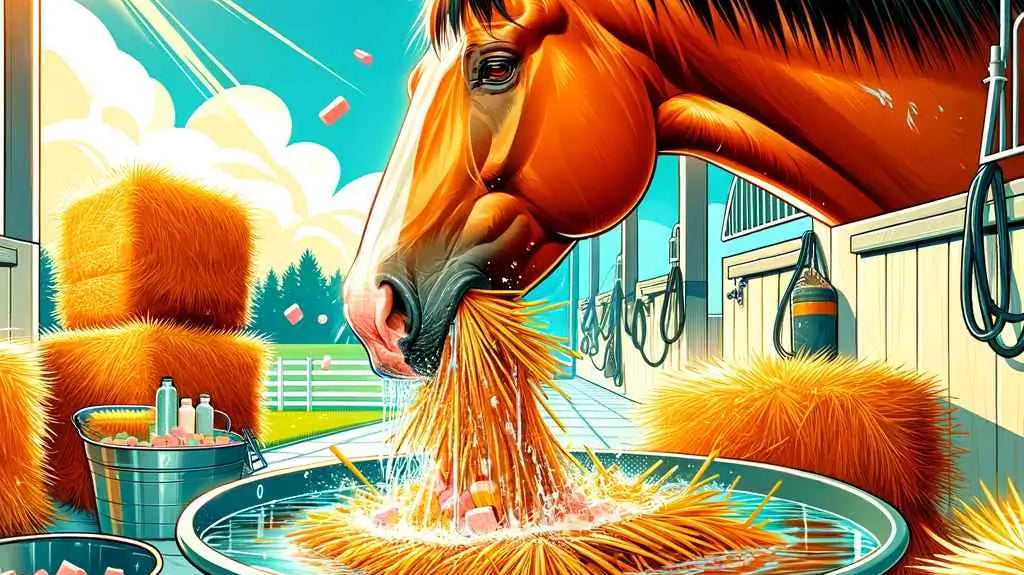 Hay Soaking Guide: How Long Should You Soak Horses Hay For Ultimate Health? - just horse riders