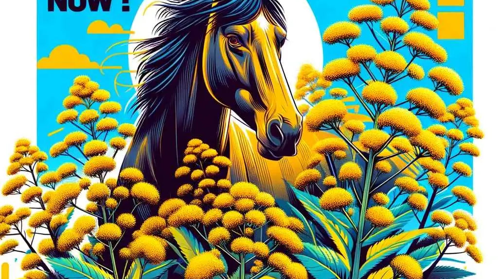 Unveiling the Danger: How Poisonous is Ragwort to Horses? - just horse riders