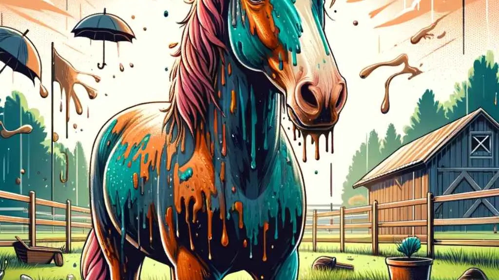 How long can horses stand in mud? - just horse riders