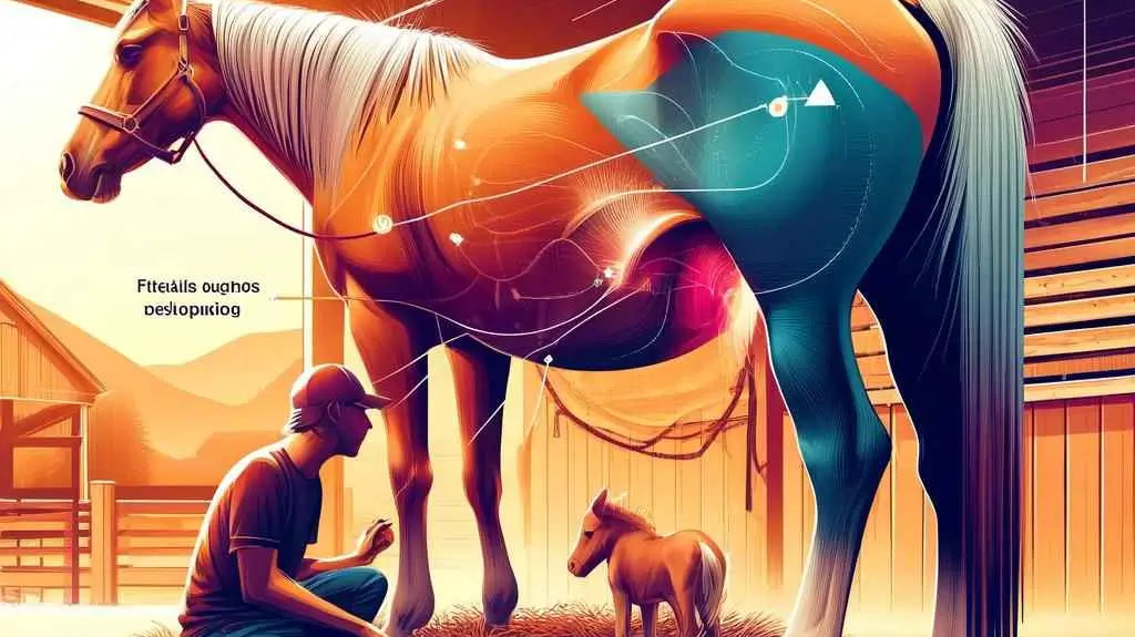 How to Tell When a Horse is Close to Foaling - just horse riders