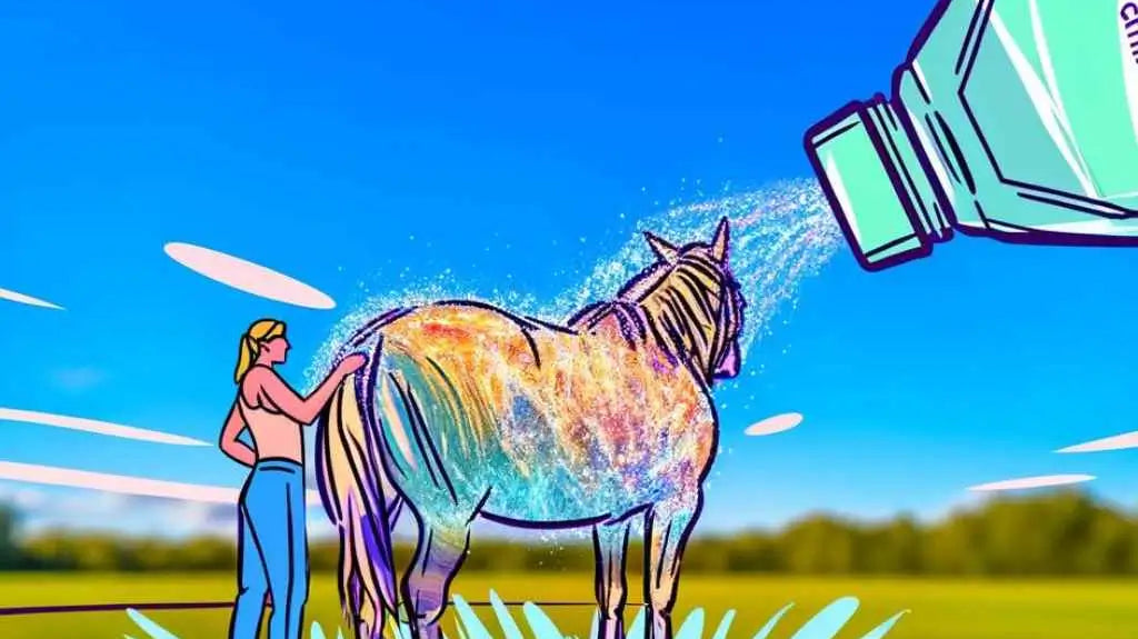 How to Protect Your Horse from Summer Pests: NAF Naf Off Citronella Wash - just horse riders