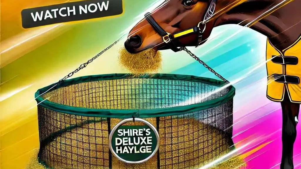 Shire's Deluxe Haylage Net Review: Strong And Practical For Controlled Feeding - just horse riders