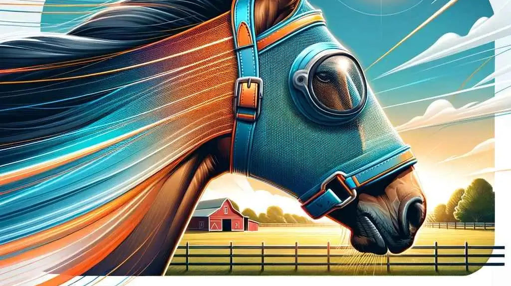 Flyguard Pro Fine Mesh Fly Mask with Ears & Nose Review - just horse riders