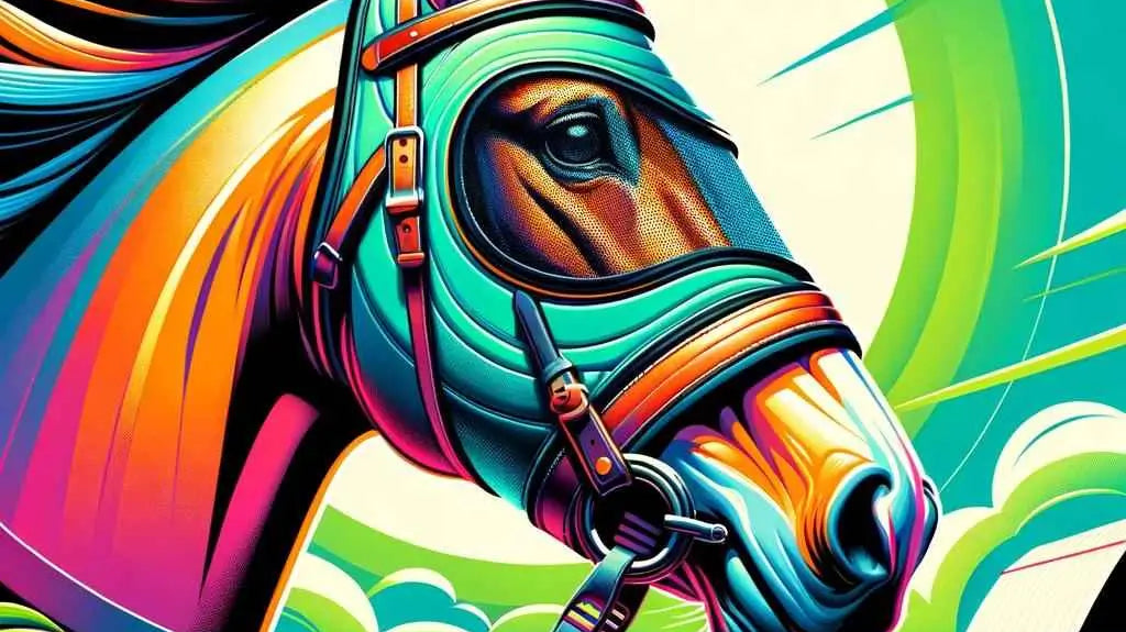 Fly Mask for Nervous Horses? - The WeatherBeeta Deluxe Stretch Eye Saver Review - just horse riders