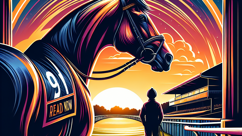 Saying Farewell to the Track: Celebrating the Stirring Career and Retirement of Showhorse Superstar Wellington M- just horse riders