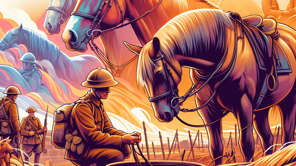 Honoring The Forgotten: Horses' Sacrifices In World War I And Their Lasting Legacy- just horse riders