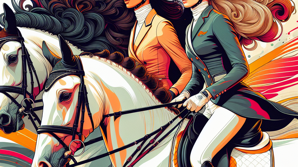 Maxima Bella And Sandra Sysojeva: The Dynamic Duo Dominating The Dressage World- just horse riders