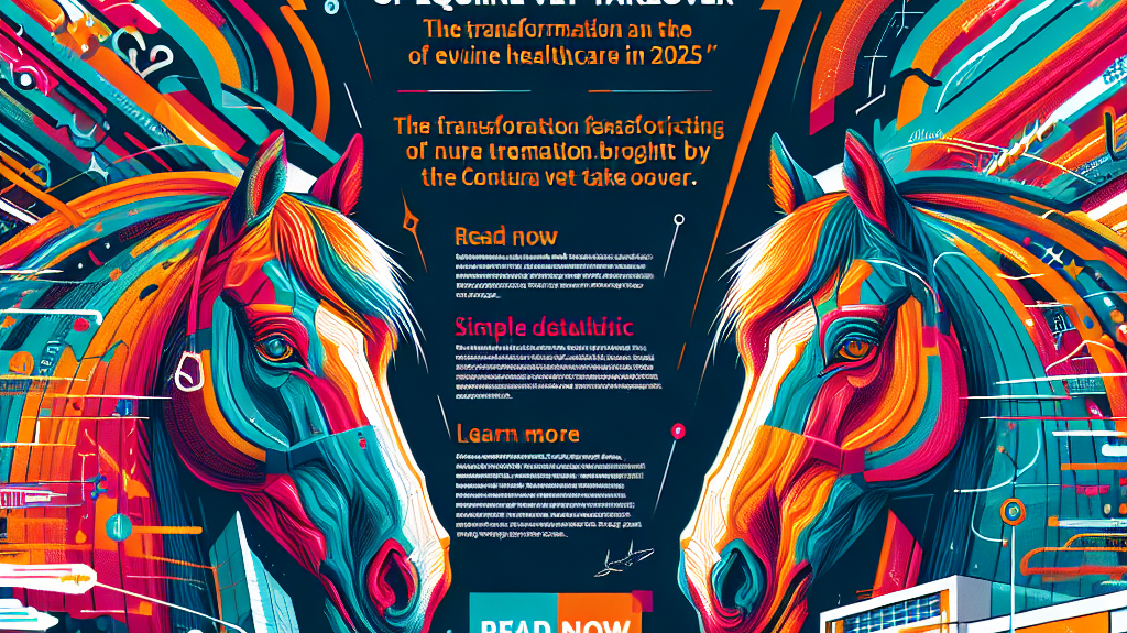2025 Contura Vet Takeover Transforming Equine Healthcare Industry- just horse riders