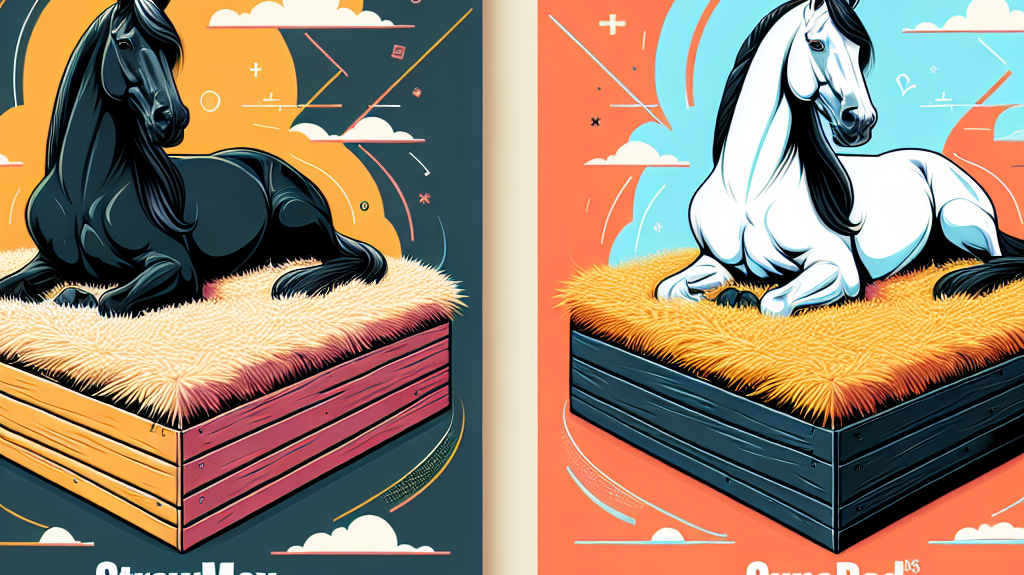 Choosing the Best Bedding for Horses with Asthma: Strawmax vs Sunebed Showdown- just horse riders