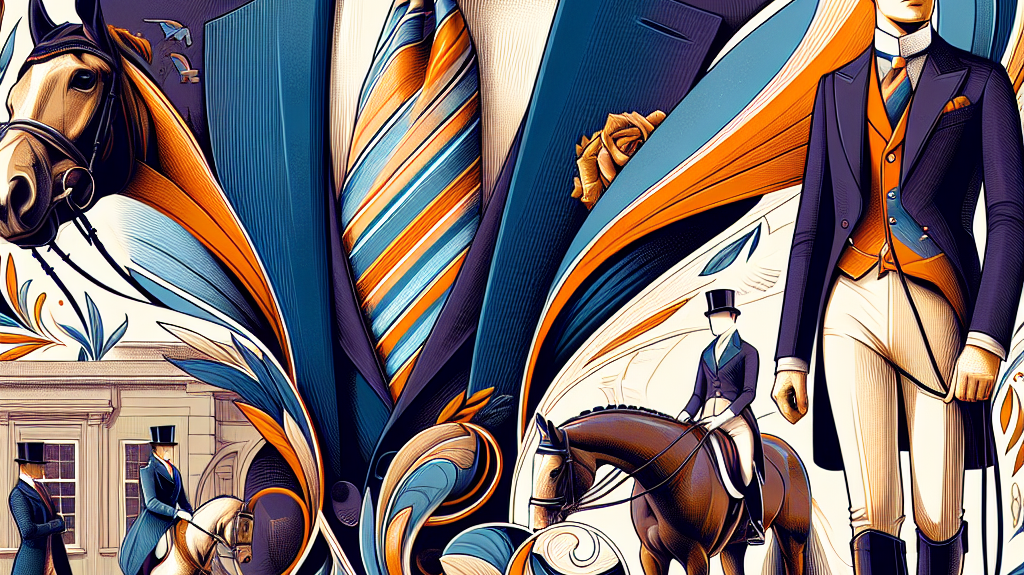 Reviving the Regency Era Elegance: How Bridgerton Sparked the Trend for Stock Ties in Equestrian Fashion- just horse riders