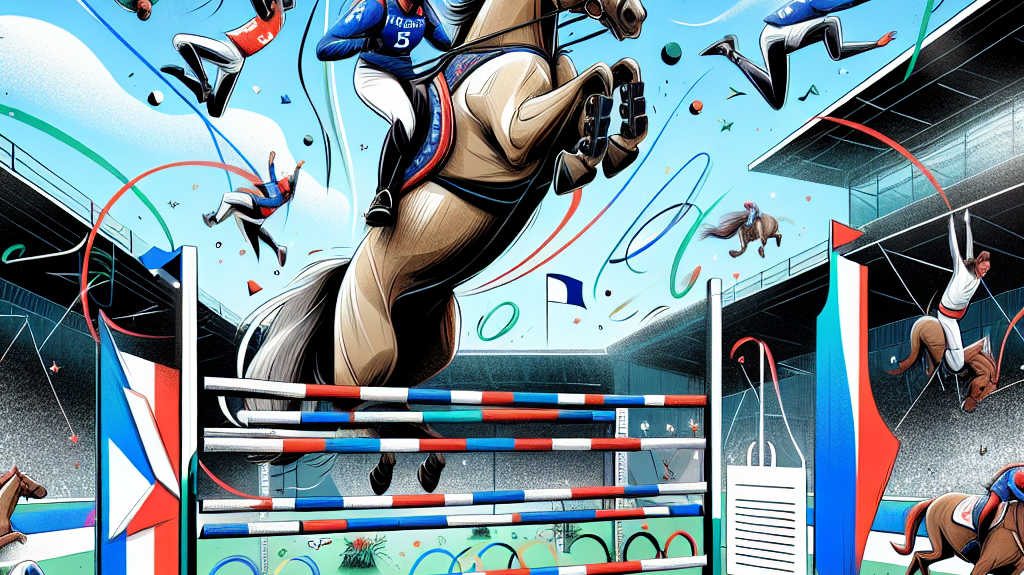 France Dominates Olympic Showjumping Qualifiers as Big Names Stumble- just horse riders