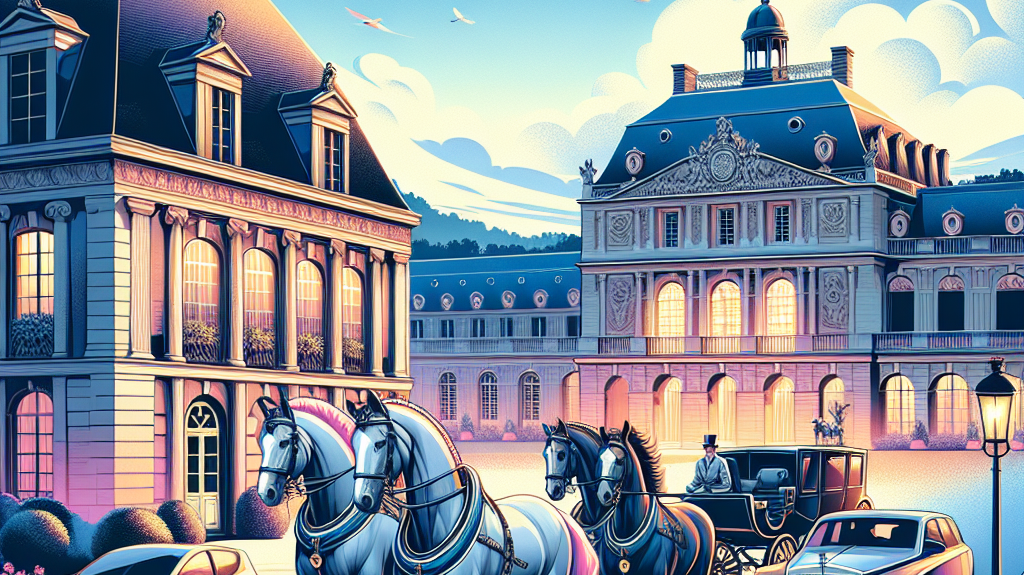 "First Horses Arrive at Versailles: Inside the Luxurious Stables and Advanced Preparations for Paris 2024 Olympics"- just horse riders