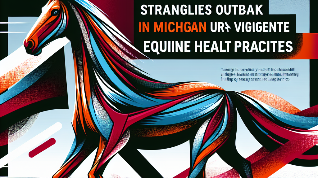 Strangles Outbreak In Michigan Sparks Urgent Call For Vigilant Equine Health Practices- just horse riders