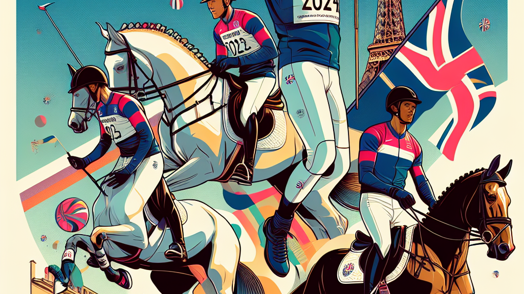 Join the Journey to Paris 2024: Supporting British Equestrian Stars and Future Champions- just horse riders