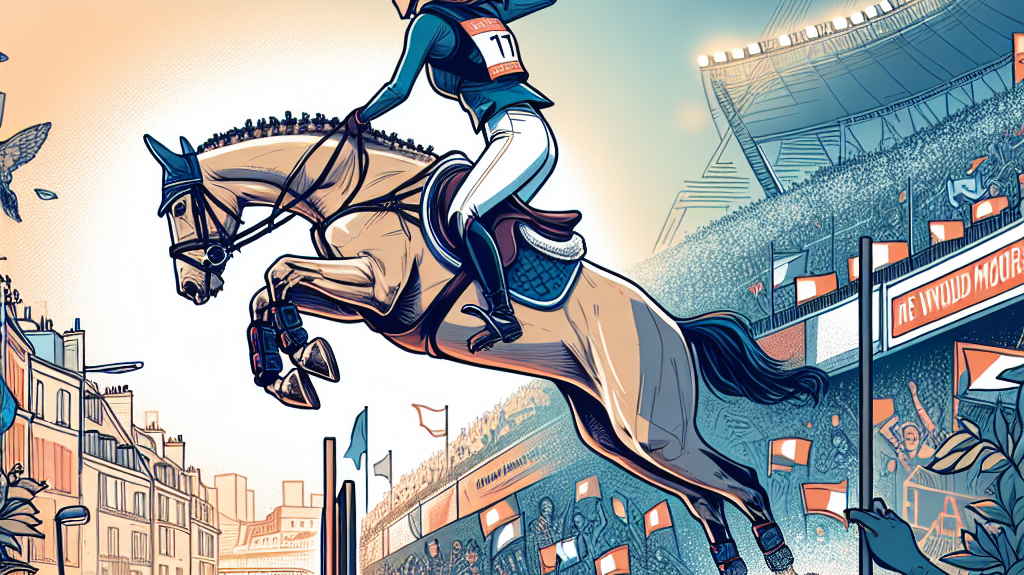 Ros Canter's Paris Olympic Journey: Navigating Challenges and Triumphs in Equestrian Showjumping- just horse riders