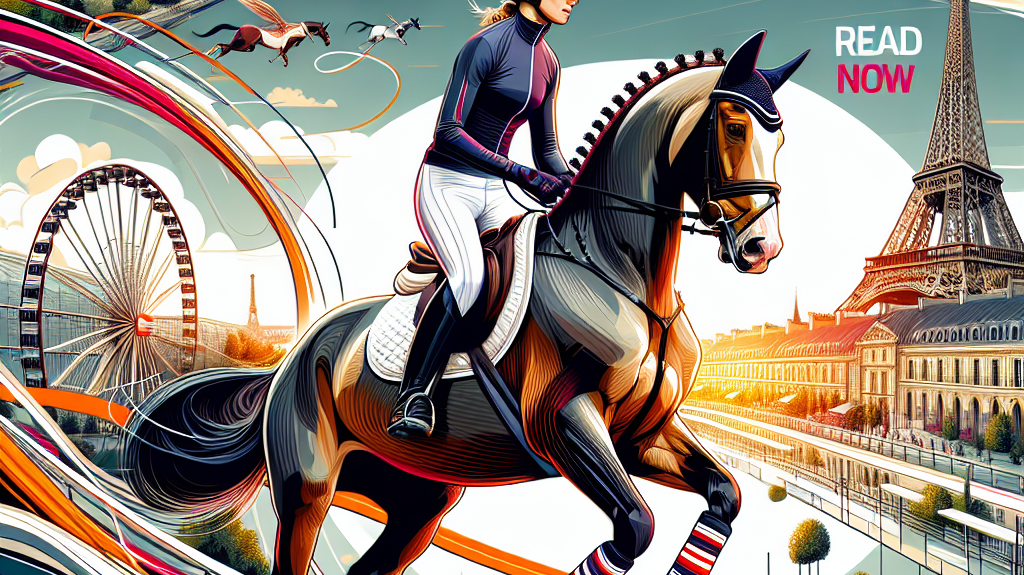 Equestrian Showdown: Charlotte Dujardin and Imhotep Gear Up for the Paris Olympics - An Inside Look at Their Journey- just horse riders