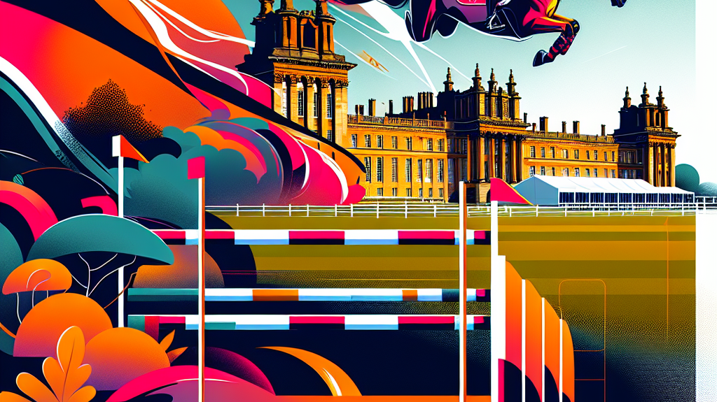 Anticipation Grows For The 2025 Agria FEI Eventing European Championships At Blenheim Palace- just horse riders