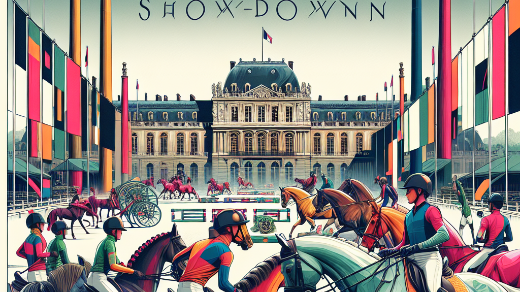 Unveiling the Equestrian Showdown at 2024 Paris Olympics: A Spectacle at Château de Versailles- just horse riders
