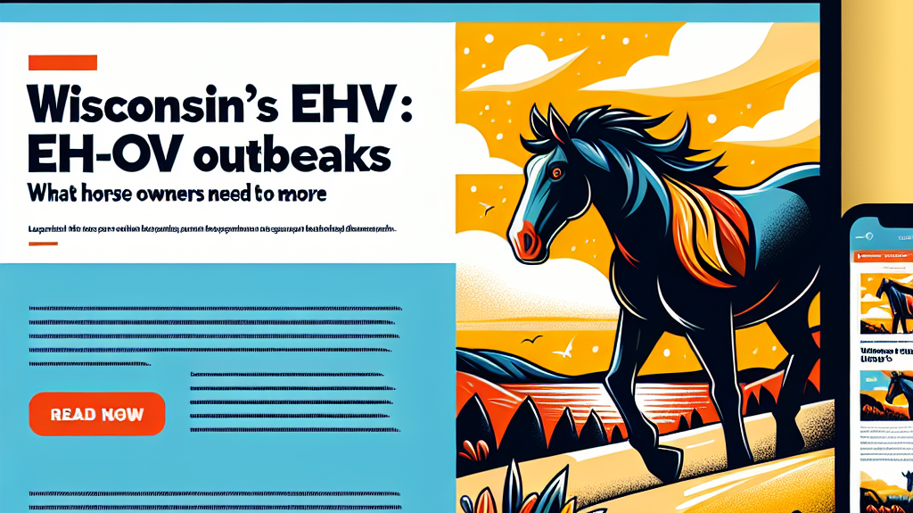 Wisconsin's EHV Outbreaks: What Horse Owners Need To Know- just horse riders